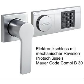 Elektronikschloss Mauer Code Combi B30 