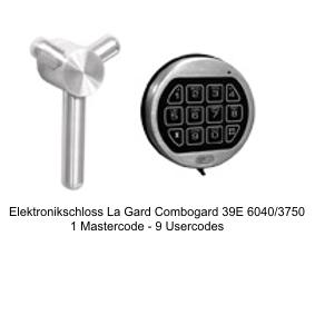 Elektronikschloss La Gard Combogard 39E 6040 