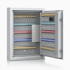Schlüsseltresor SD100HS Klasse S1 EN 14450 mit 100 Haken für 100 Schlüssel 