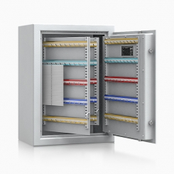 Schlüsseltresor SD300HS Klasse S1 EN 14450 mit 300 Haken für 300 Schlüssel 