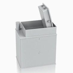Bodentresor 31101 (330x490x540mm) Klasse S2 mit Einwurfstutzen 