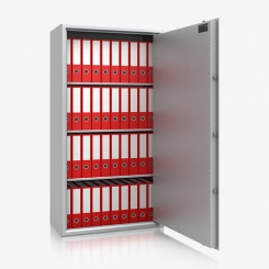 Stahlbüroschrank Aktenschrank 33211 Klasse S1 für 40 Ordner 