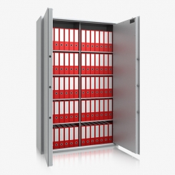 Stahlbüroschrank Aktenschrank 33213 Klasse S1 für 70 Ordner 