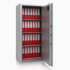 Feuerschutz Stahlbüroschrank 38106 LFS30P nach EN 15659 für 28 Ordner 