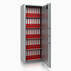 Feuerschutz Stahlbüroschrank 38107 LFS30P nach EN 15659 für 35 Ordner 