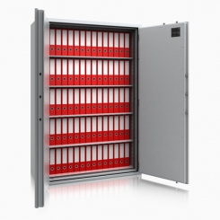 Feuerschutz Stahlbüroschrank 38110 LFS30P nach EN 15659 für 75 Ordner 