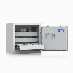 BTM Tresor BTM 402102 (500x500x420mm) EN 1143-1 Klasse 1 mit 3 Schubladen 