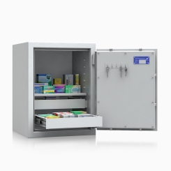 BTM Tresor BTM 402103 (650x500x420mm) EN 1143-1 Klasse 1 mit 2 Schubladen 