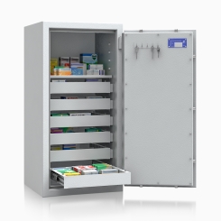 BTM Tresor BTM 402108 (1000x500x420mm) EN 1143-1 Klasse 1 mit 5 Schubladen 