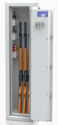 Waffenschrank 55630 Luzern (1250x300x300mm) Klasse 0 , 3 Waffenhalter 
