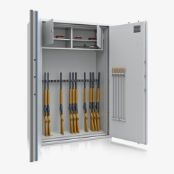 Waffenschrank 55803 (1875x1305x527mm) 21 Waffenhalter, Klasse 1, Feuerschutz LFS30P 