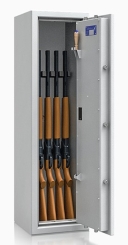 Waffenschrank 56470 St. Gallen (1250x350x350mm) Klasse 1 , 5 Waffenhalter 