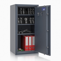 Kurzwaffenschrank KWT 593106 EN 1143-1 Klasse 1 für Kurzwaffen und Munition inkl. 8 Kurzwaffenhaltern 