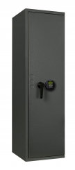 Waffenschrank Capriolo 1 mit biometrischem Fingerprint Schloss 8 Waffenhalter 