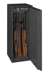 Waffenschrank Jäger 1-8 (1400x500x420mm) Klasse 1 , 8 Waffenhalter 