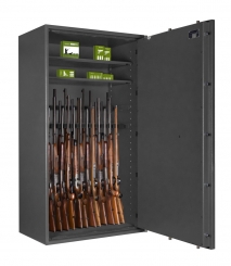 Waffenschrank Jäger 1-25 (1550x850x520mm) Klasse 1 , 25 Waffenhalter 