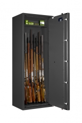 Waffenschrank Jäger N 1-8 (1400x500x420mm) Klasse N/0 , 8 Waffenhalter 