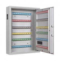 Schlüsselschrank Format SLE 120 mit Elektronikschloss und Einwurfschlitz für 120 Schlüssel 