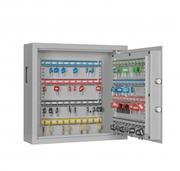 Schlüsselschrank Format SLE 80 mit Elektronikschloss und Einwurfschlitz für 80 Schlüssel 