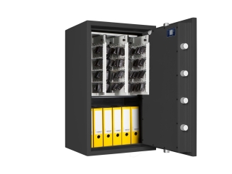 Schlüsseltresor STT 30-144 AS Kombi EN 1143-1 Klasse 2 für 144 Autoschlüssel 