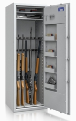 Waffenschrank 56467 St. Gallen (1600x550x500mm) Klasse 1 , 16 Waffenhalter 