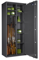 Waffenschrank Jäger 0 1-6 Kombi mit Regalteil EN 1143-1 Klasse 0 