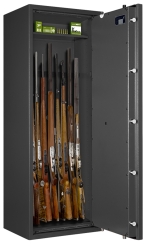 Waffenschrank Jäger N 1-8 (1400x500x420mm) Klasse N/0 , 8 Waffenhalter 