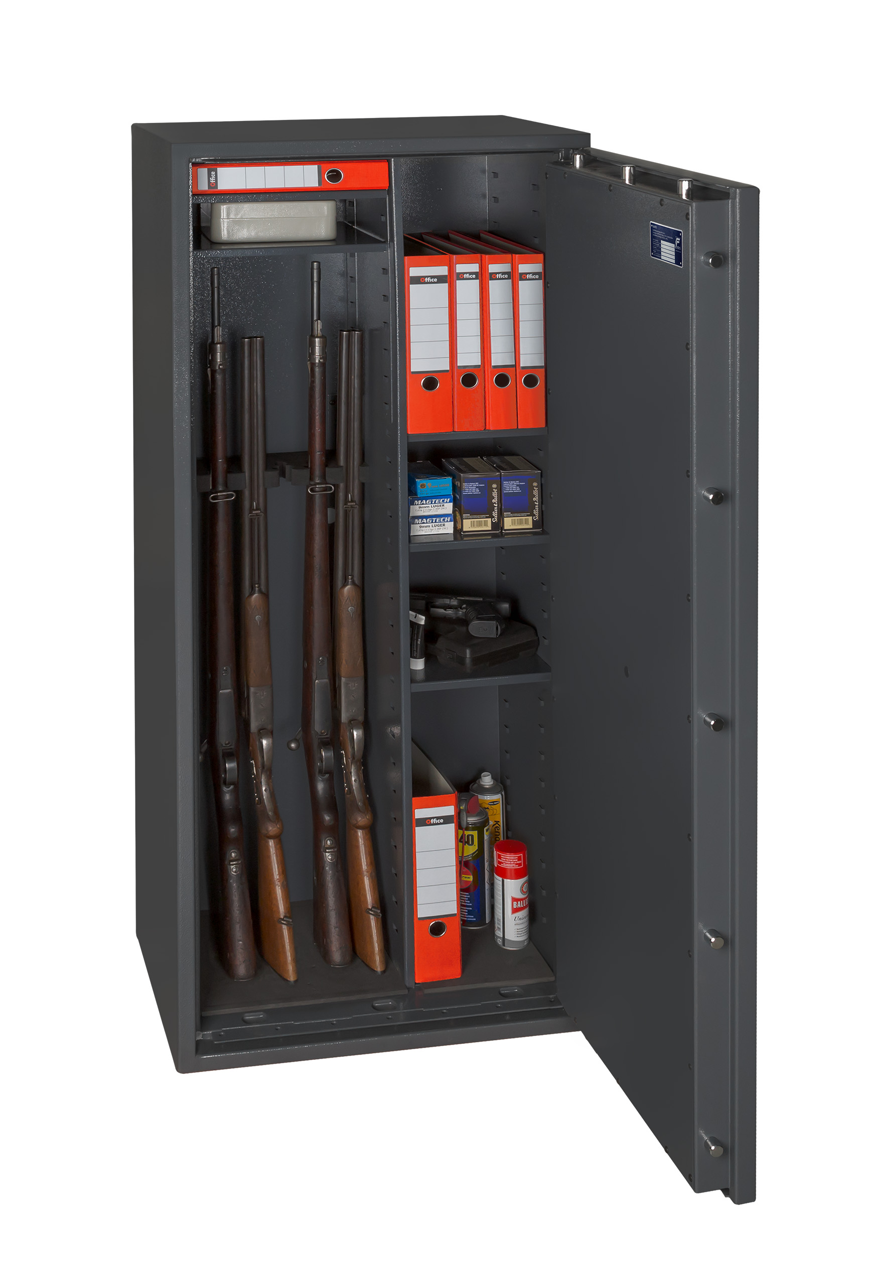 Waffenschrank Gun Safe 0 1-6 Kombi | Melsmetall.de